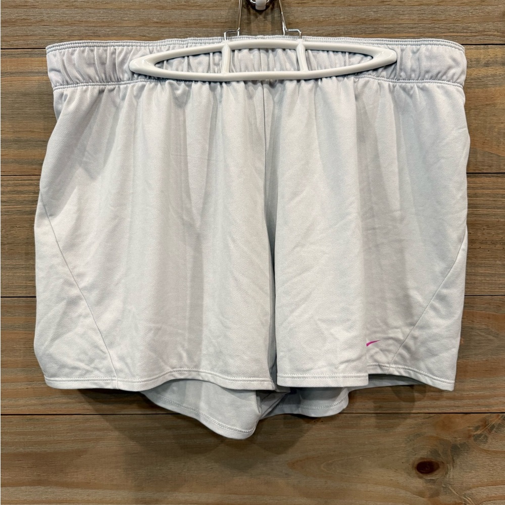 Nike Women's Soft Gray Athletic Shorts